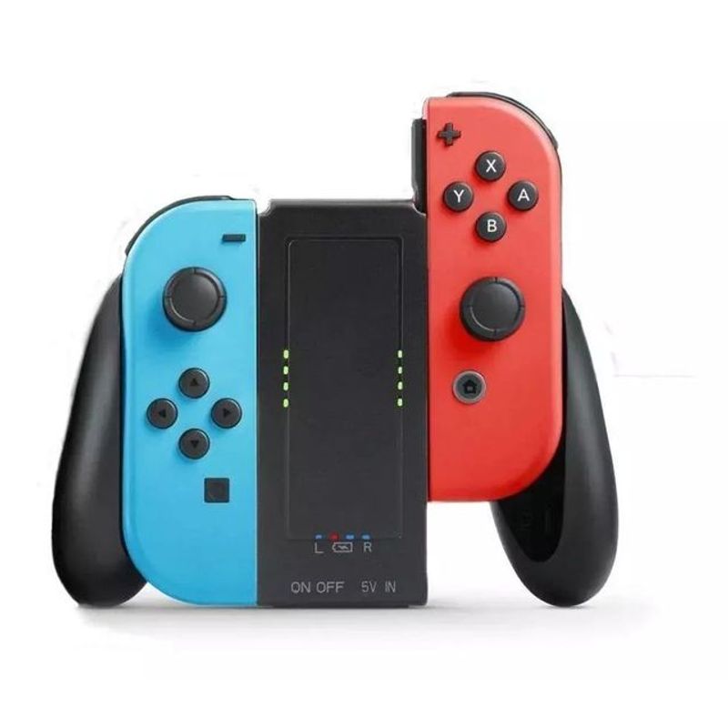GENERICO - Soporte Charging Grip Joy con Nintendo Switch 1800mAh 