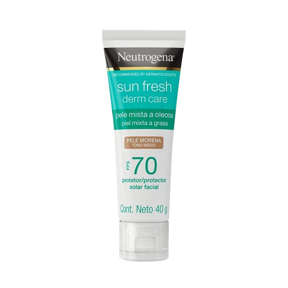 NEUTROGENA - Protector Solar Facial Neutrogena Tono Medio FPS 70 40g