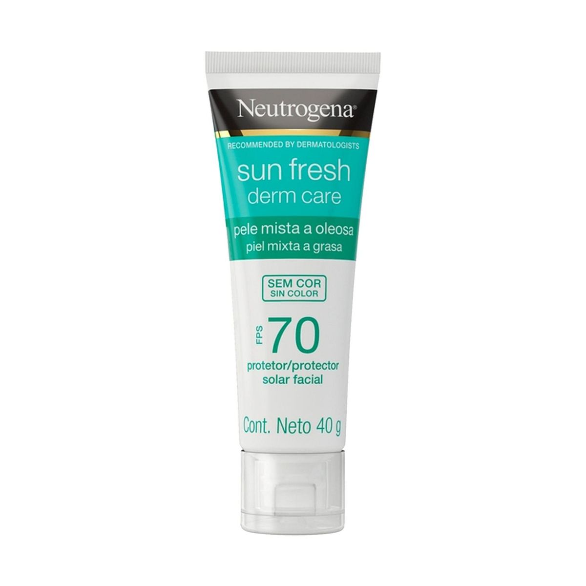 NEUTROGENA - Protector Solar Facial Neutrogena Sin color FPS 70 40g