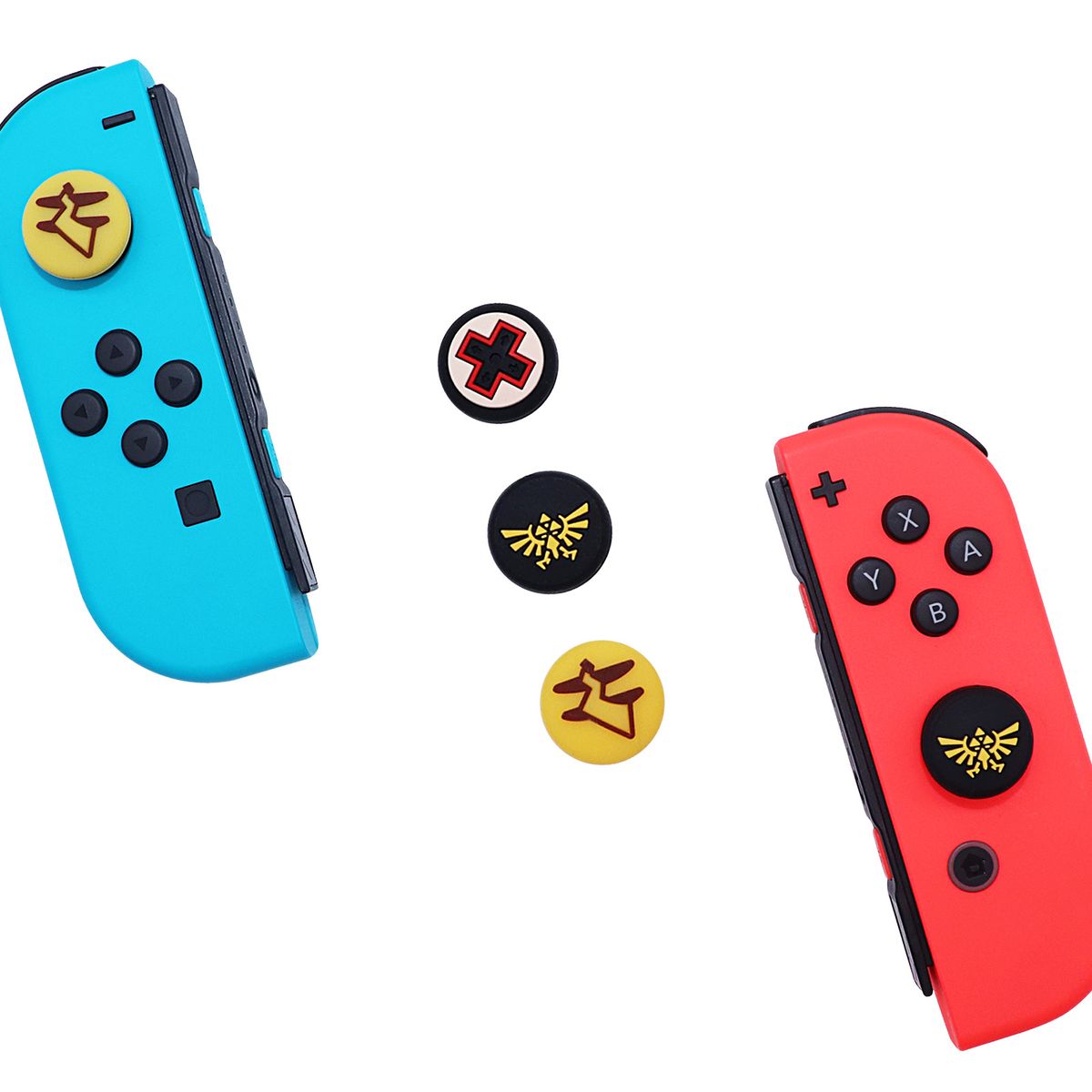 GENERICO - Protectores de Joystick para Nintendo Switch - Ultra Ligero  Pokemon Cola