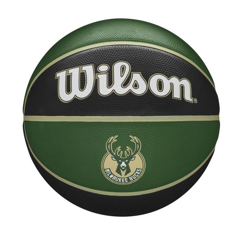WILSON - Balon de Baloncesto Wilson NBA Tribute Mil Bucks NO7