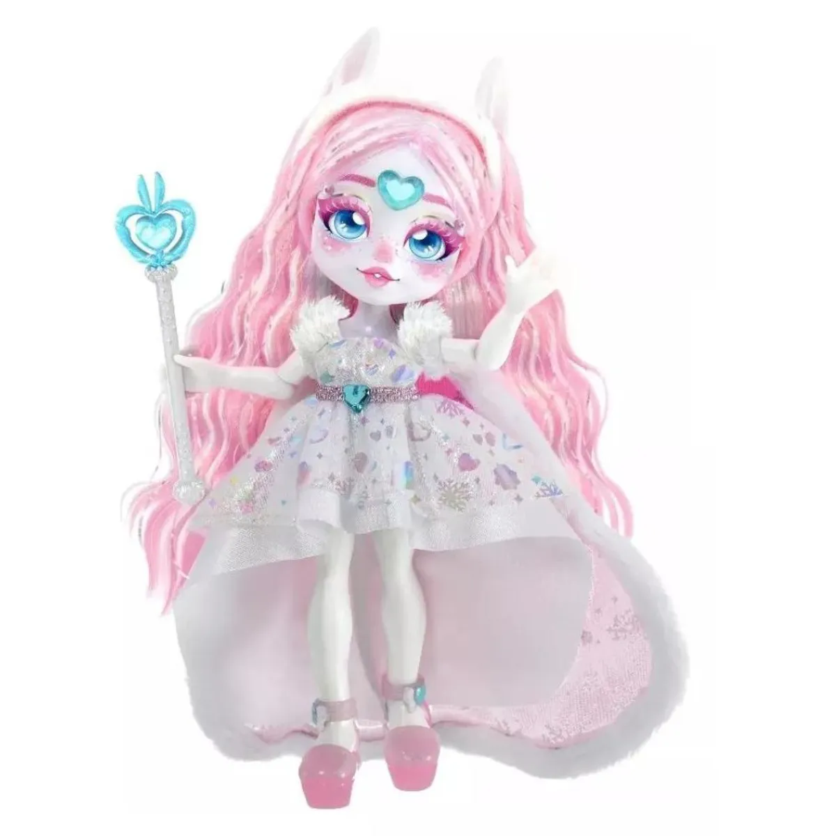 MAGIC MIXIES - Muñeca Magic Mixies Pixlings - Wynter El Conejito Pixling
