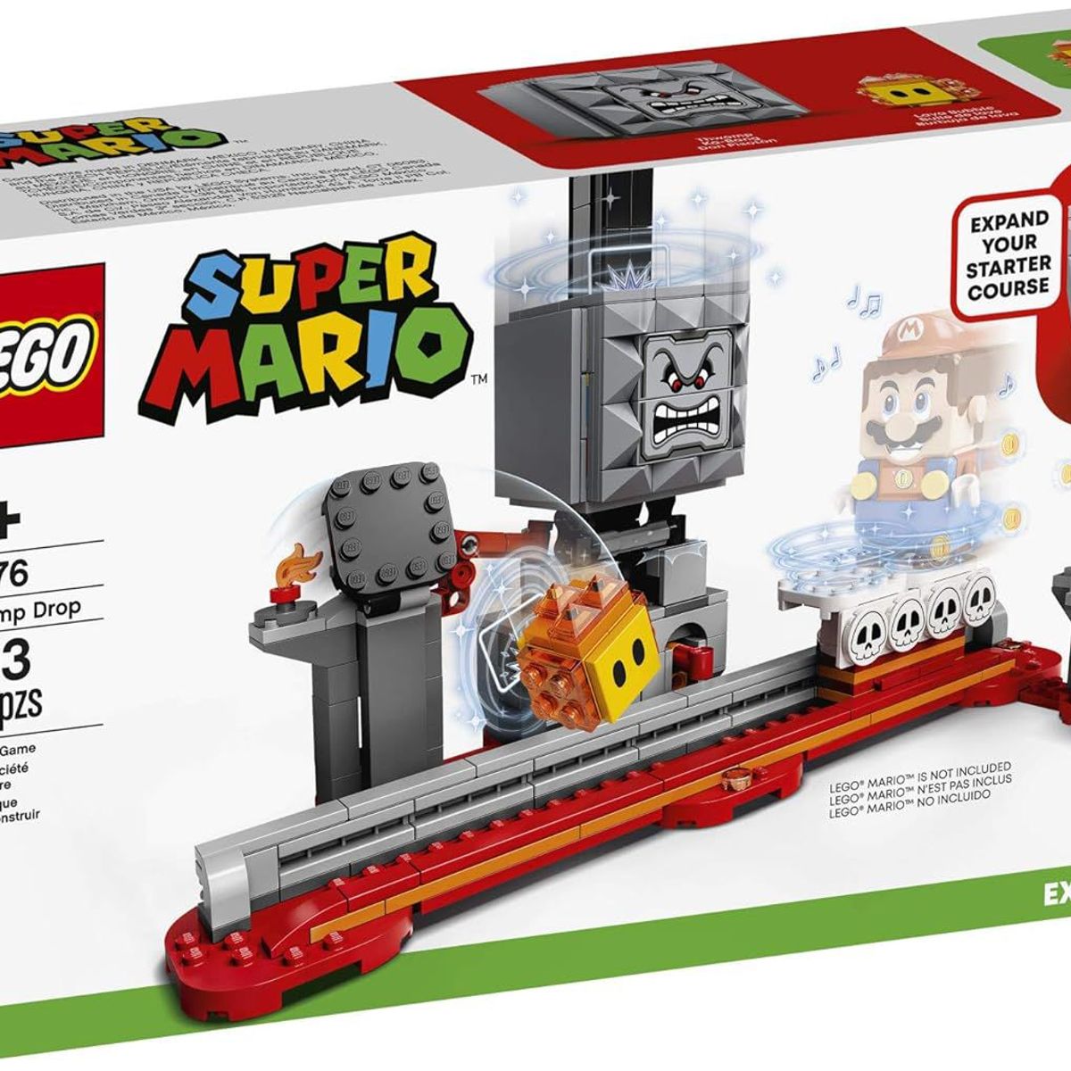 LEGO - Lego Super Mario 71376 Set Expansión Caída La Roca Picuda