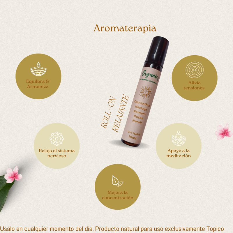 GENERICO - Aceite Esencial RELAJANTE Mezcla exclusiva de aceites esenciales
