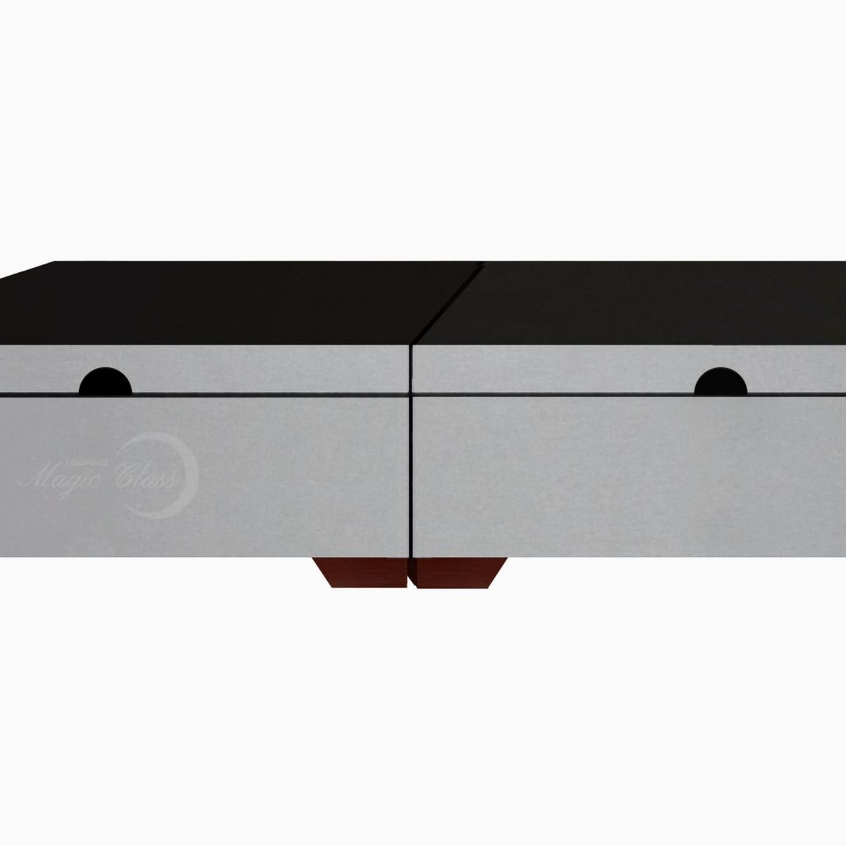 MAGIC CLASS - BASE CAMA BAÚL HIDRÁULICA DIVIDIDA 160x190 ECOCUERO BLANCO