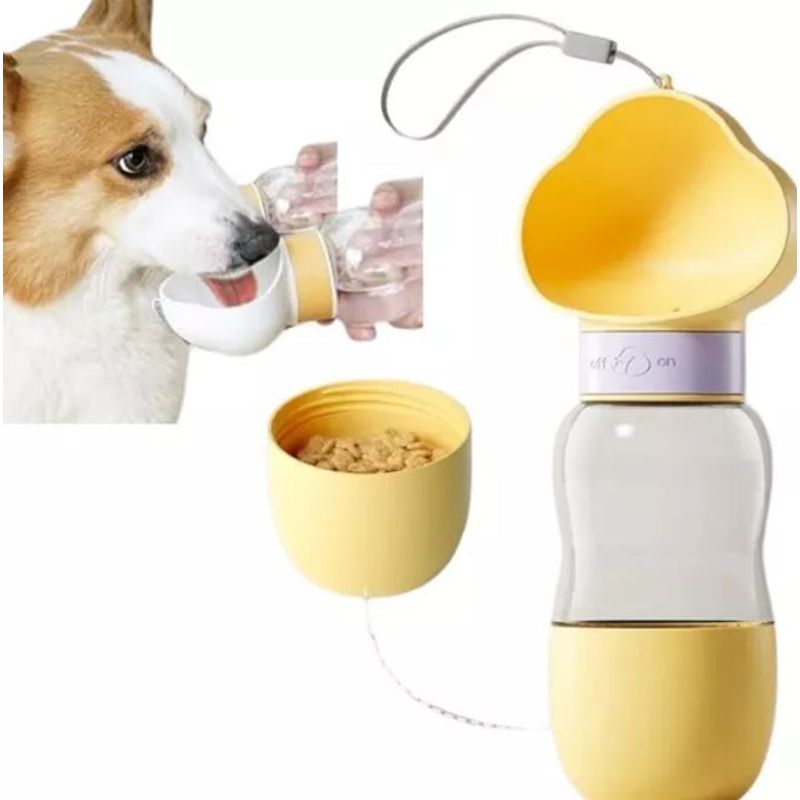 GENERICO - Botella Bebedero De Agua Para Mascotas - Dispensador Comida