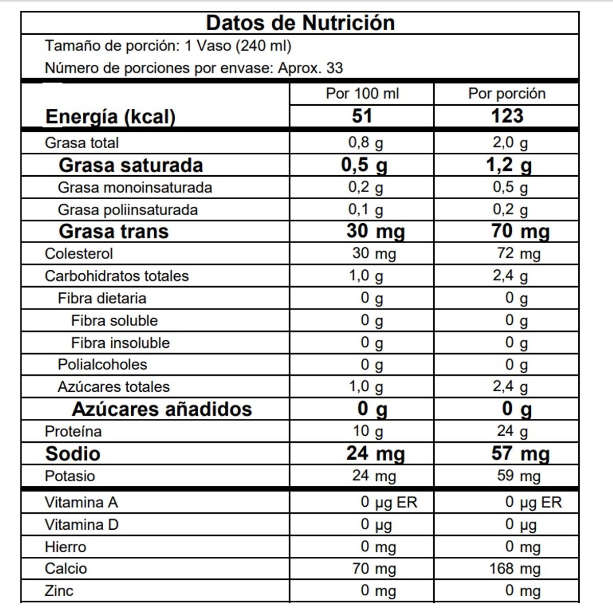 GENERICO - Proteina Whey 100 Concentrate USA 1kg Sabor Vainilla