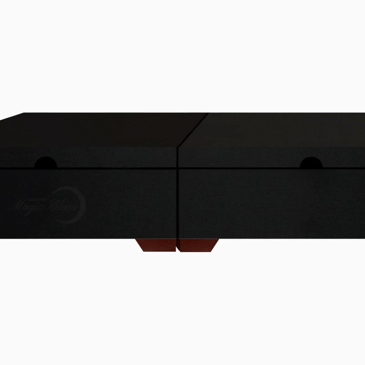MAGIC CLASS - BASE CAMA BAÚL HIDRÁULICA DIVIDIDA 160x190 MICROFIBRA NEGRO