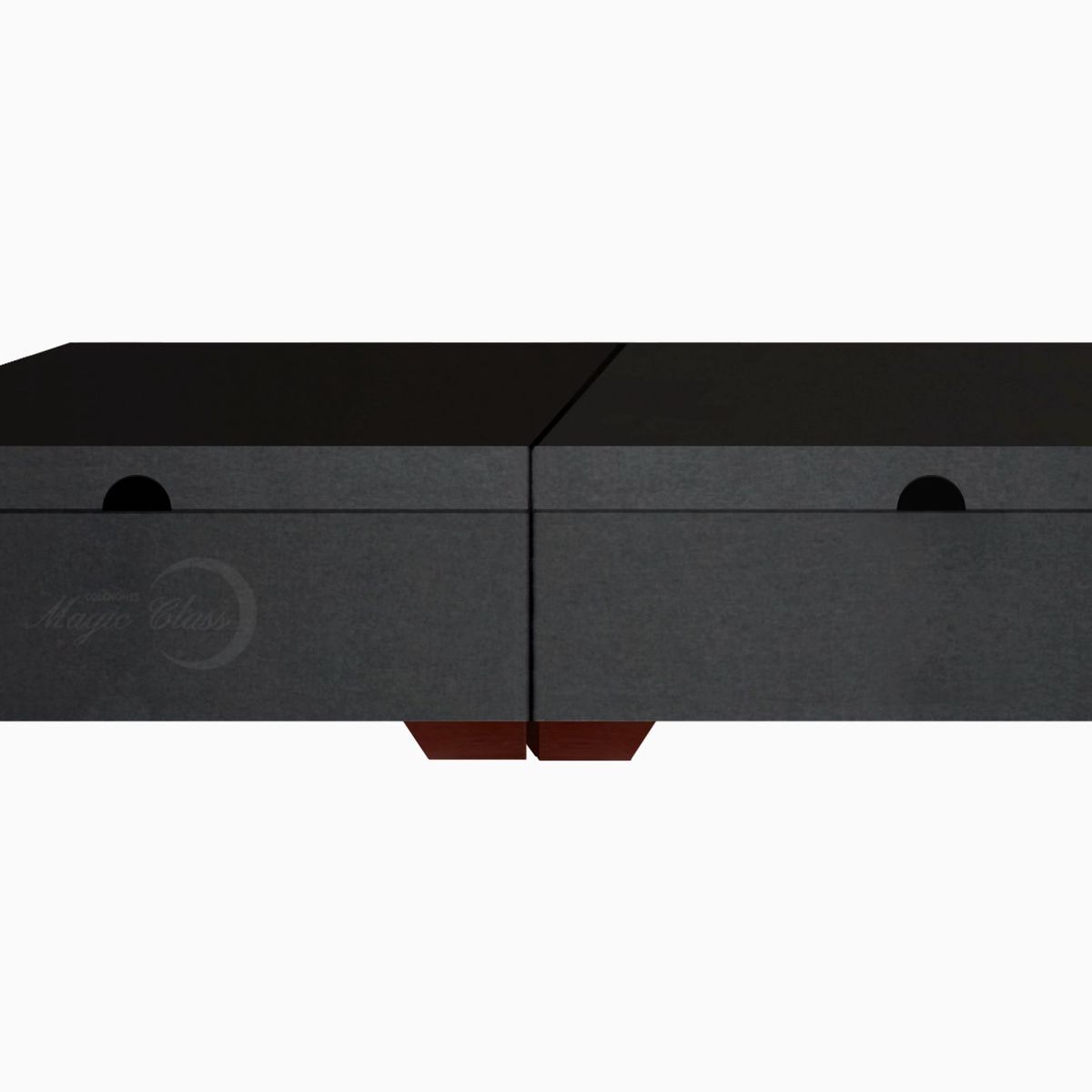 MAGIC CLASS - BASE CAMA BAÚL HIDRÁULICA DIVIDIDA 200x200 ECOCUERO GRIS