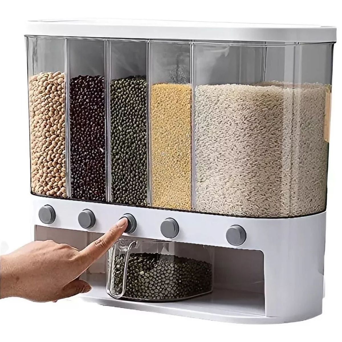 ONE PIXEL - Dispensador Y Organizador De Granos Y Cereales Cocina