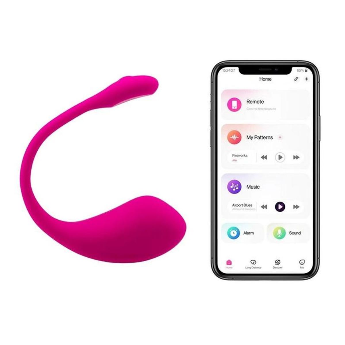 LOVENSE - Lush 2 Lovense Original con App Plataformas Web Cam Portátil