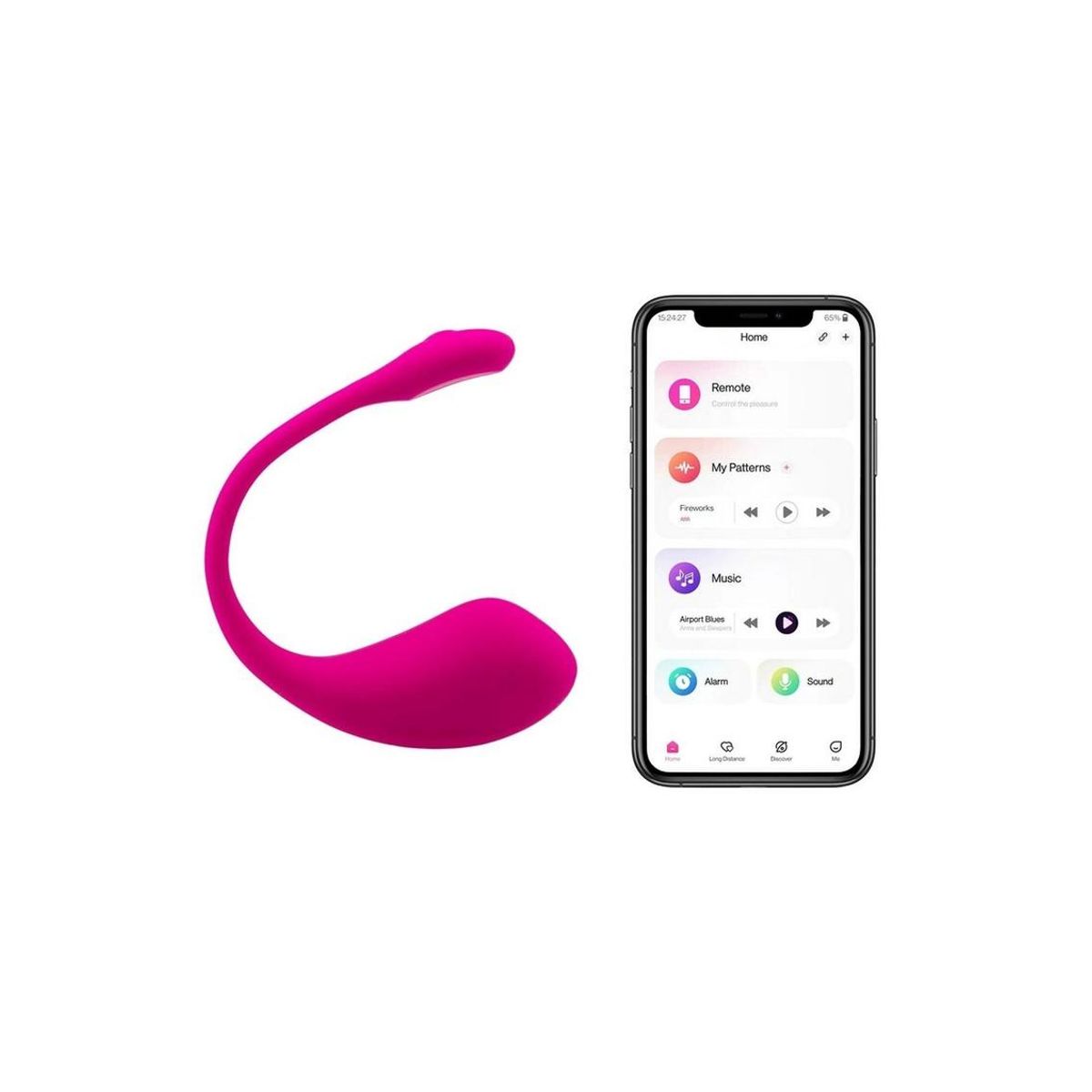 LOVENSE - Lush 2 Lovense Original con App Plataformas Web Cam Portátil