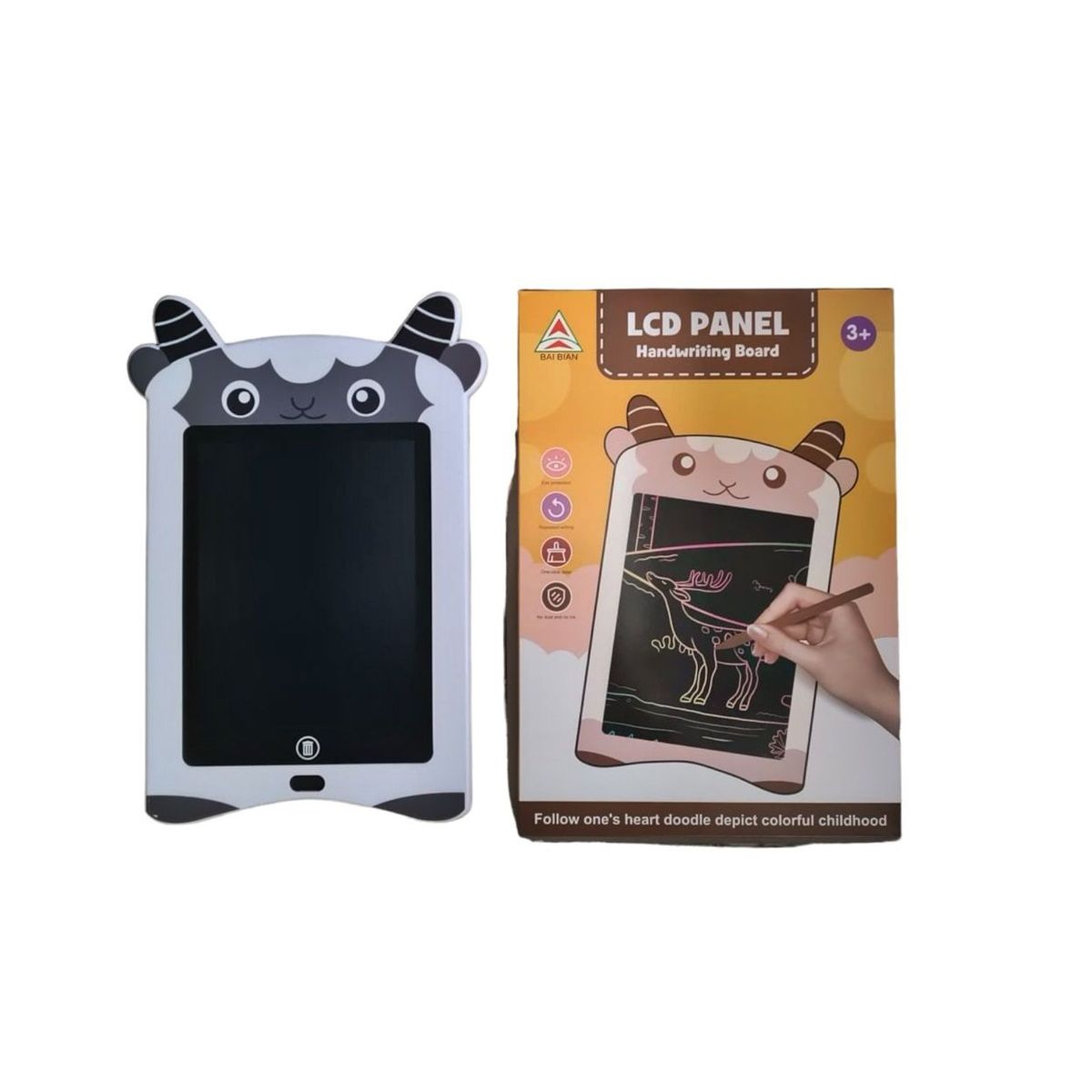 GENERICO - Tablero Magico Digital Lcd Para Niños Pantalla A Color Cabra