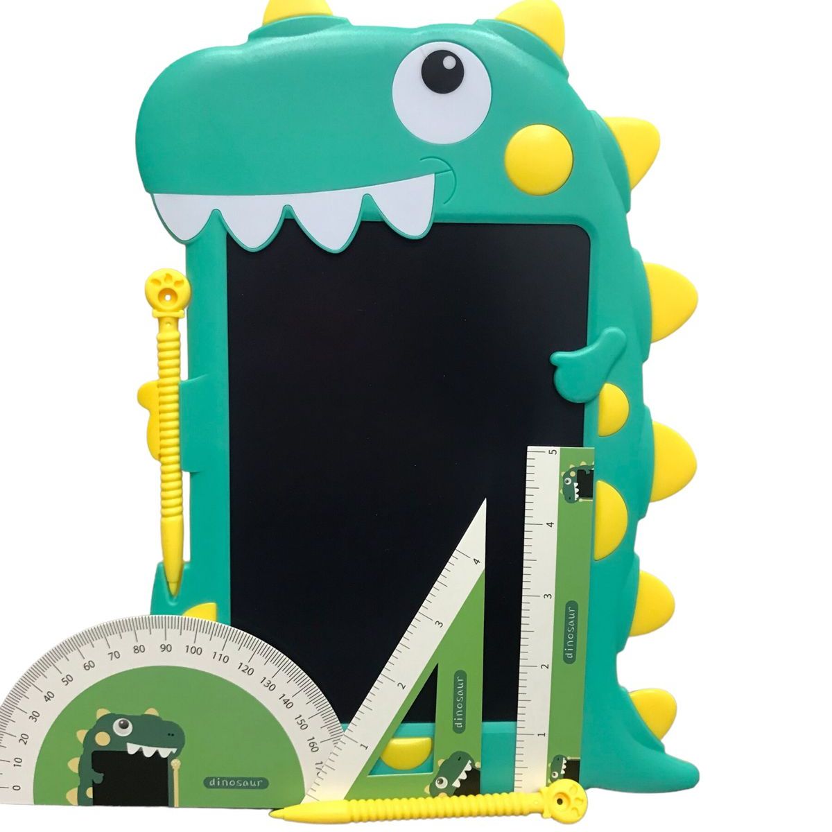 GENERICO - Tablero Magico Digital Lcd Niños Pantalla A Color Dino Verde
