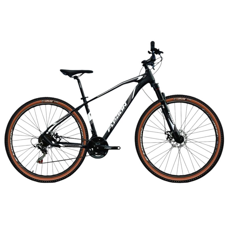 FUSION - Bicicleta Fusion Korbin Rin 29 Aluminio  24 vel Negro Gris