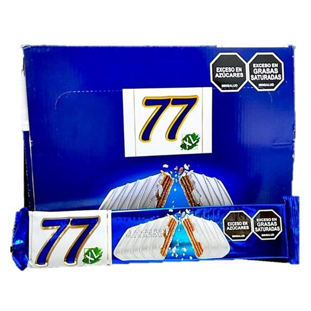 GENERICO - Galleta Wafer 77 XL Blanca Display x 24 UDS