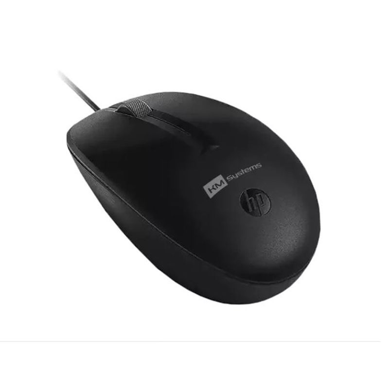 GENERICO - Mouse Hp 125 Alambrico Usb (265a9aa) Negro Nuevo