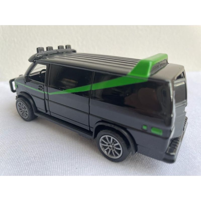 GENERICO - Camioneta los Magníficos Vandura raya verde a escala 143