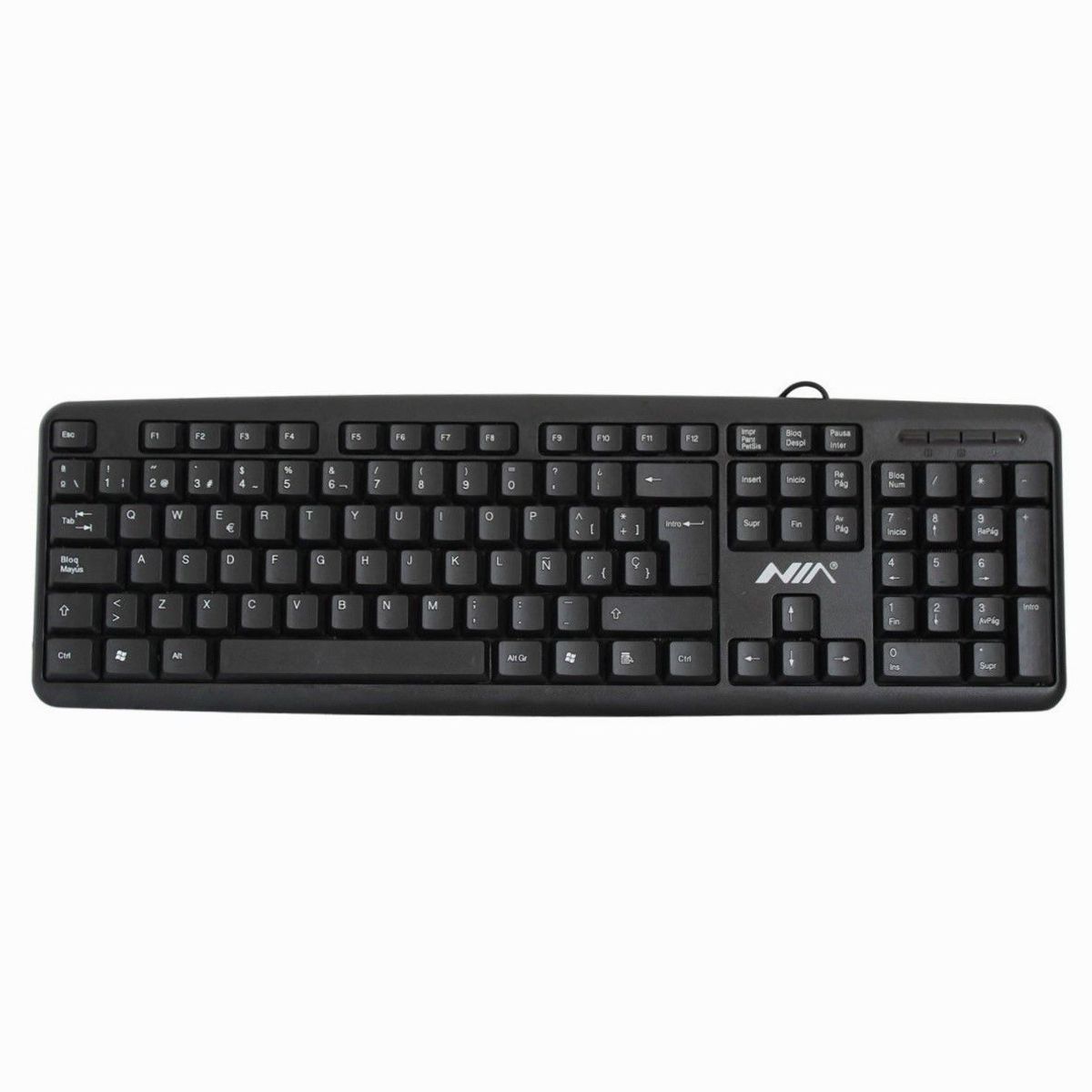GENERICO - Teclado Resistente Con Diseño Ergonómico