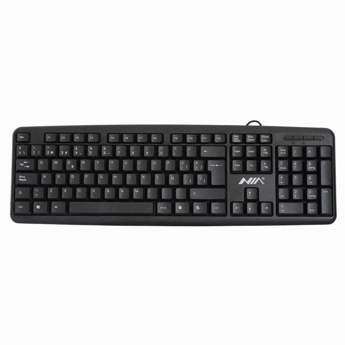 GENERICO - Teclado Resistente Con Diseño Ergonómico
