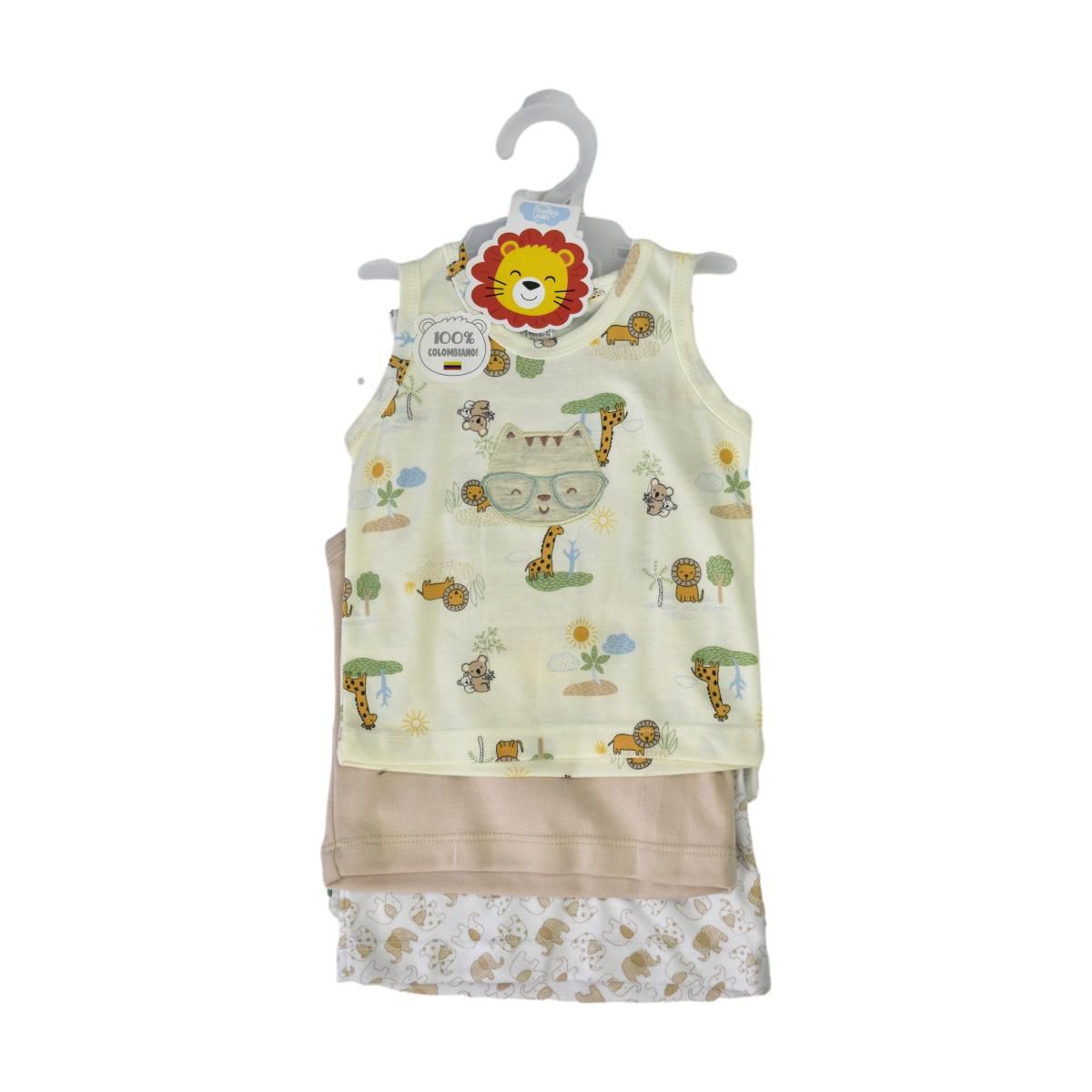 MUNDO BEBE - Camisetas Esqueletos Para Bebe Niño Bebé x5und