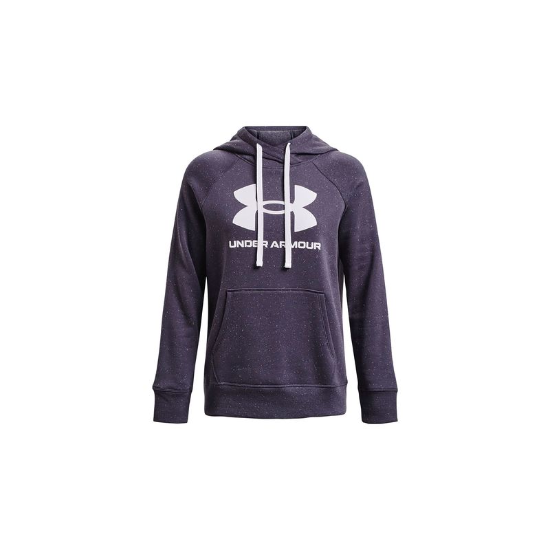 UNDER ARMOUR - Buzo Mujer Under Armour RIVAL FLCE LOGO HDIE Gris UNDER ARMOUR