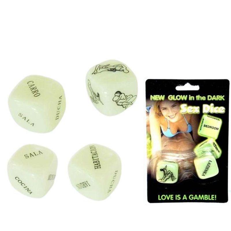 GENERICO - Dados Eroticos Luminosos Sex Dice