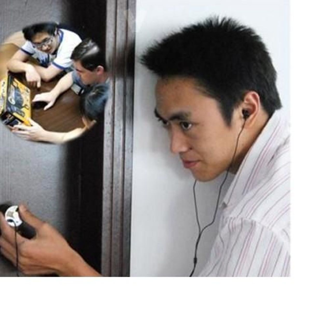 OEM - microfono espia para escuchar detras de las paredes