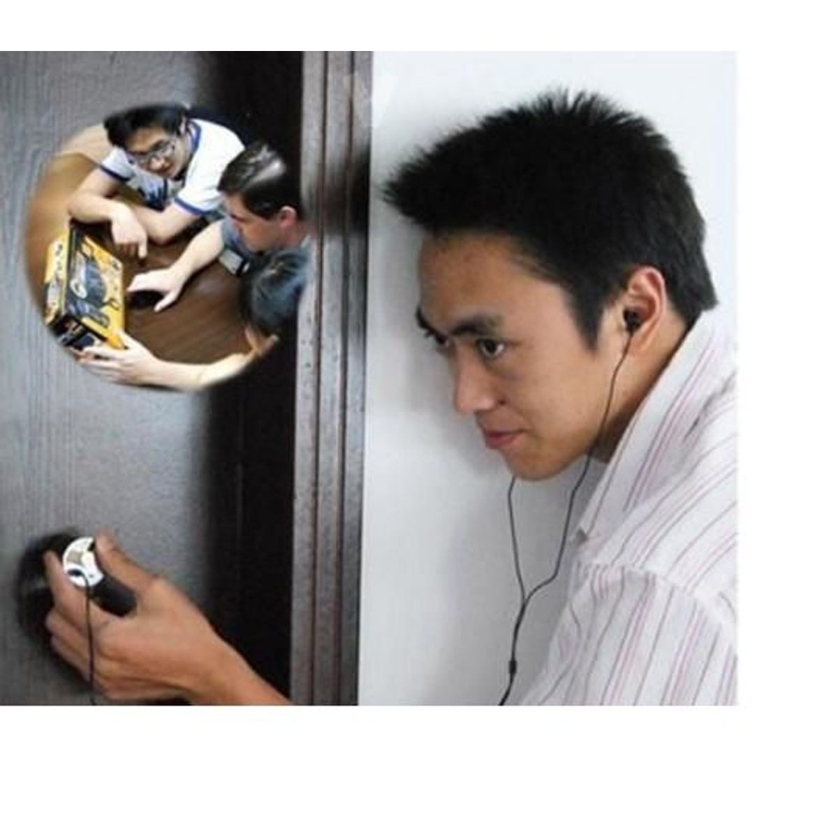 OEM - microfono espia para escuchar detras de las paredes