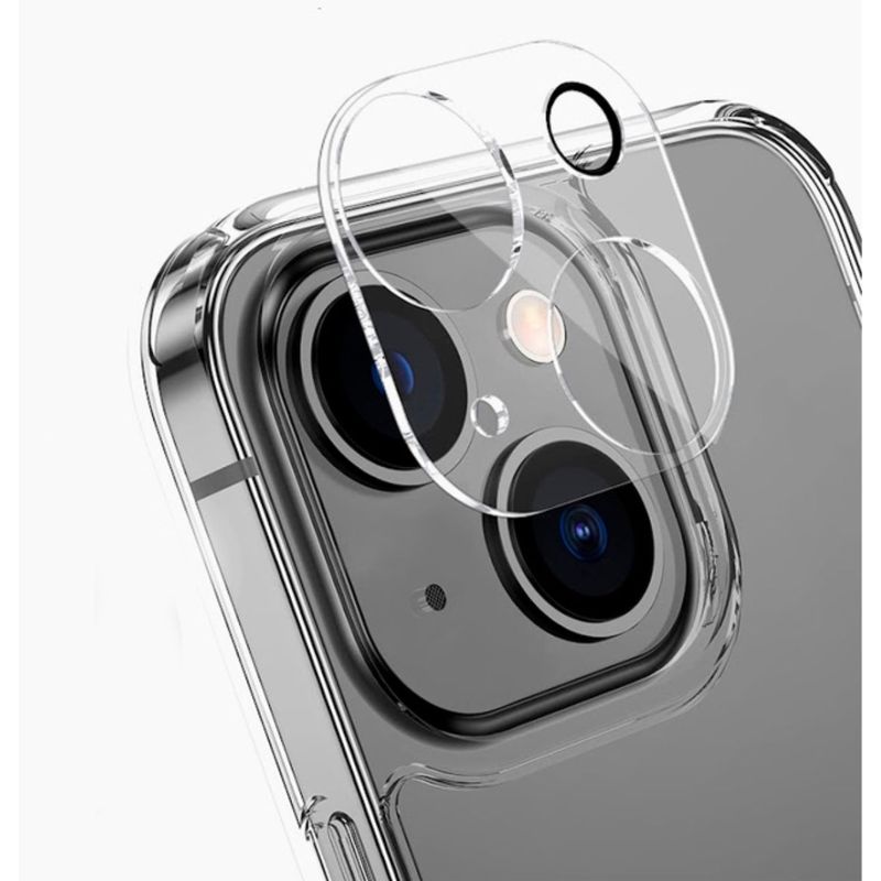 GENERICO - Protector de camara Completo transparente para iphone 14-14 plus