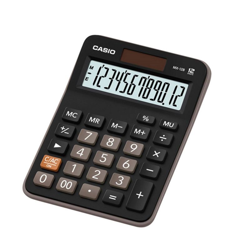 CASIO - Calculadora Casio 12 Dígitos Mx - 12b