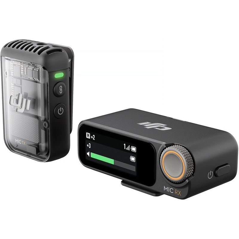 DJI - Dji Mic 2 Micrófono Inalámbrico Digital Compacto (1TX + 1RX)