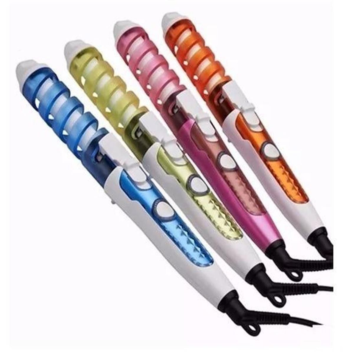 GENERICO - Pinza Rizadora Cabello Crespos Ondulado Perfectos