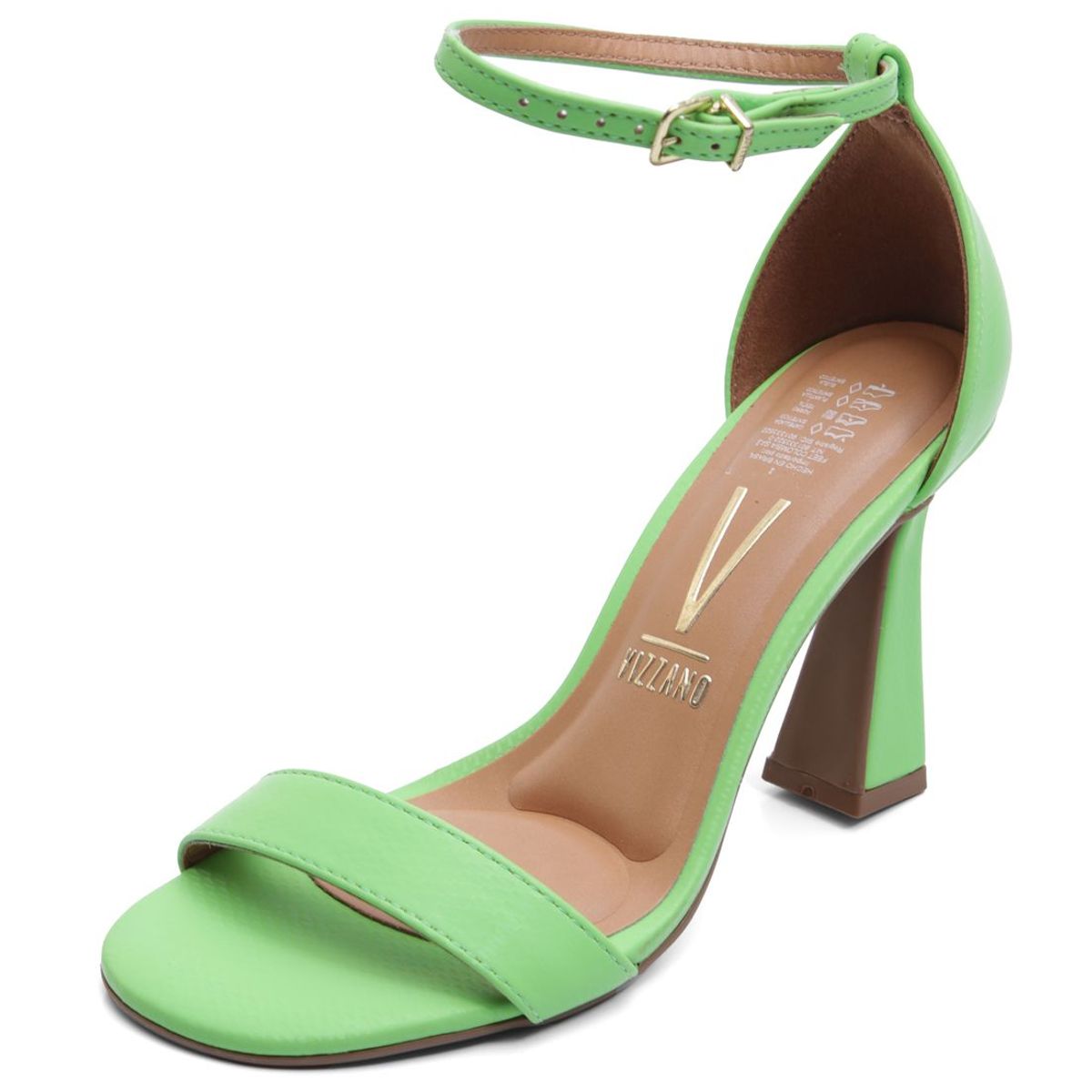 VIZZANO - Sandalia Tacón Verde Neón Vizzano