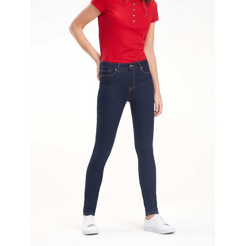TOMMY HILFIGER - Jeans Como Heritage De Corte Skinny Mujer Azul Tommy Hilfiger