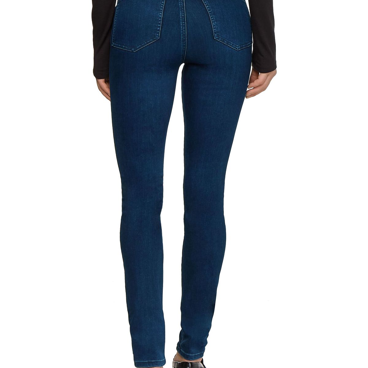 TOMMY HILFIGER - Jeans Skinny Con Logo Mujer Azul Tommy Hilfiger