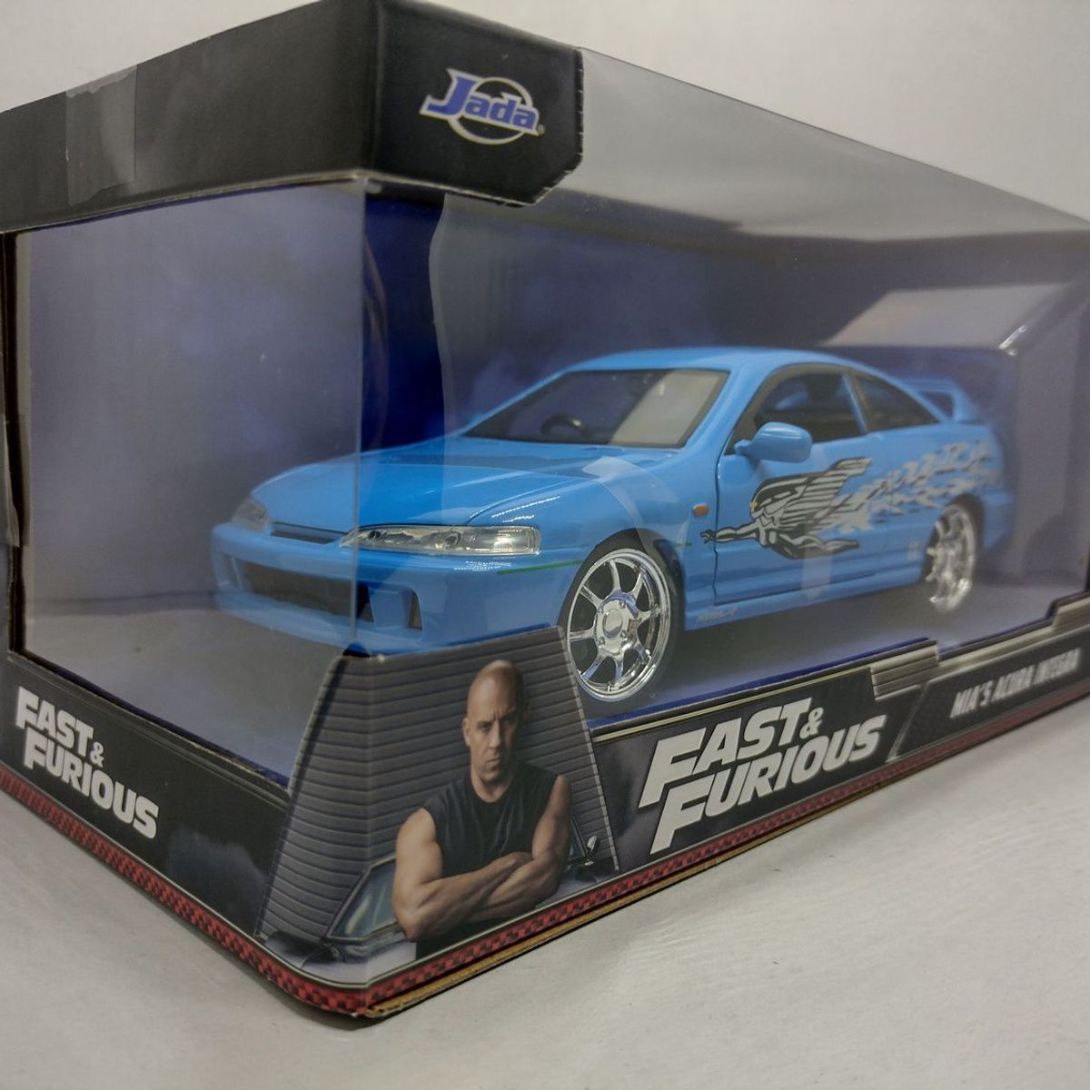 JADA TOYS - CARRO MIA´S ACURA INTEGRA AZUL a Escala 124