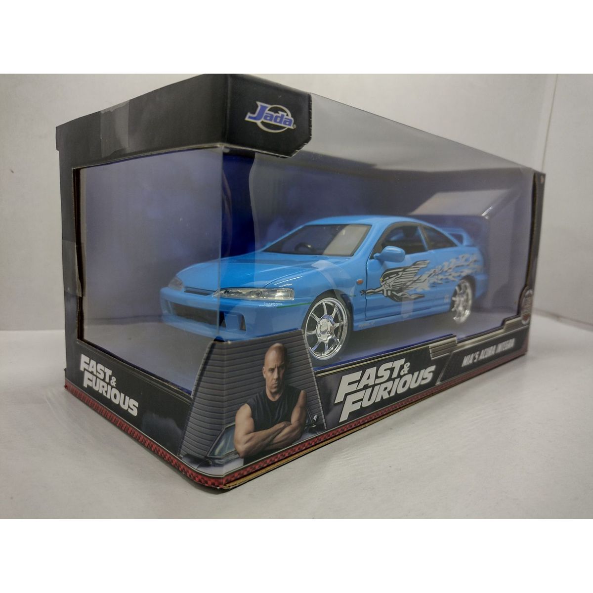 JADA TOYS - CARRO MIA´S ACURA INTEGRA AZUL a Escala 124
