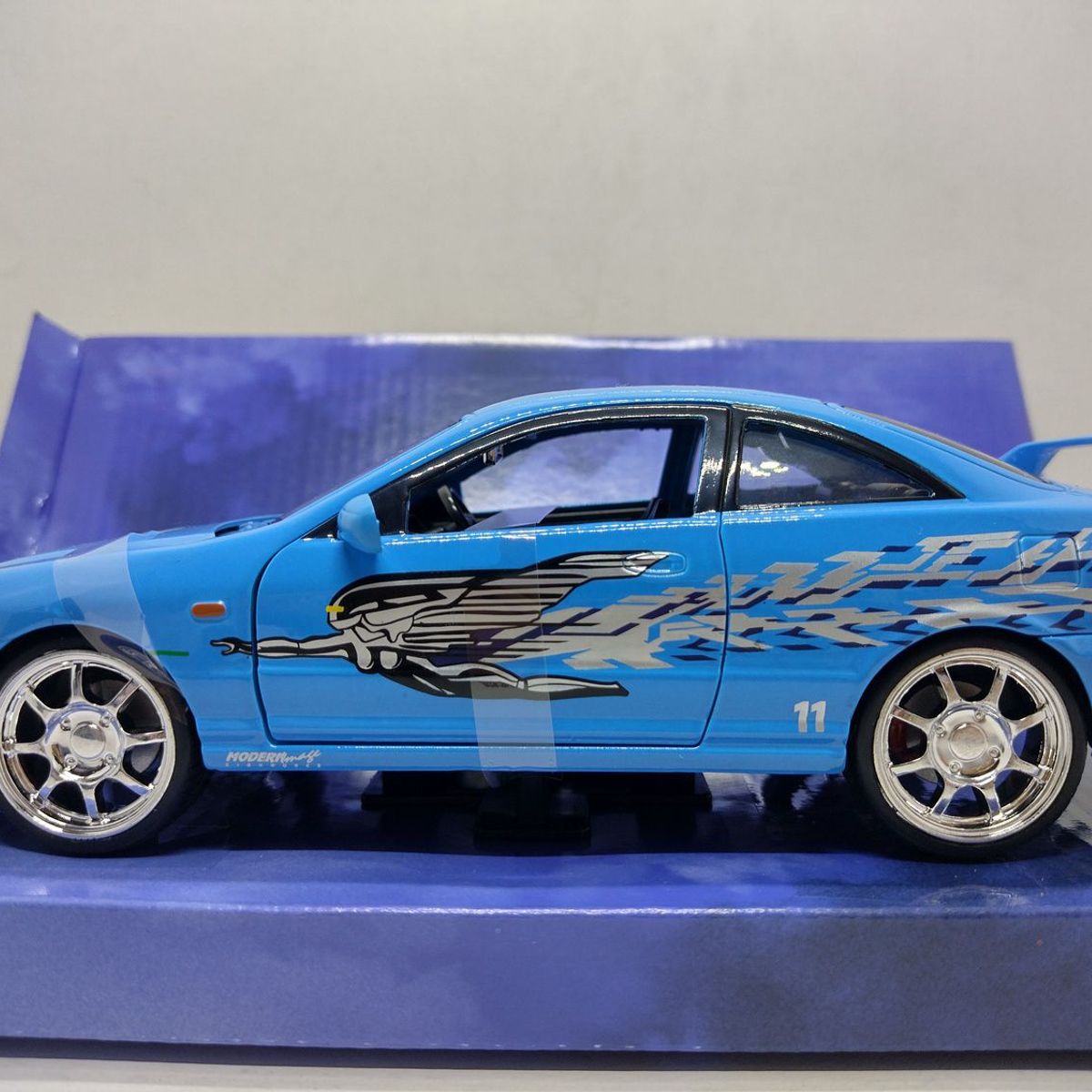 JADA TOYS - CARRO MIA´S ACURA INTEGRA AZUL a Escala 124