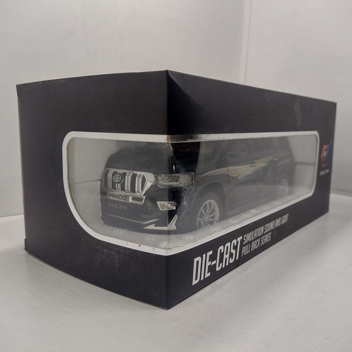 JADA TOYS - CAMIONETA TOYOTA PRADO NEGRA a Escala 124