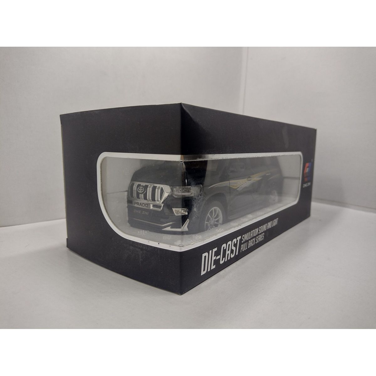 JADA TOYS - CAMIONETA TOYOTA PRADO NEGRA a Escala 124