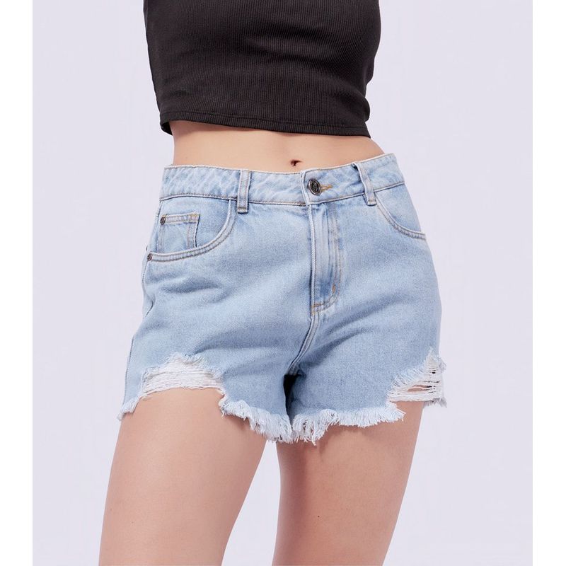 TYPER - Short Desflecado  Para Mujer Typer_.