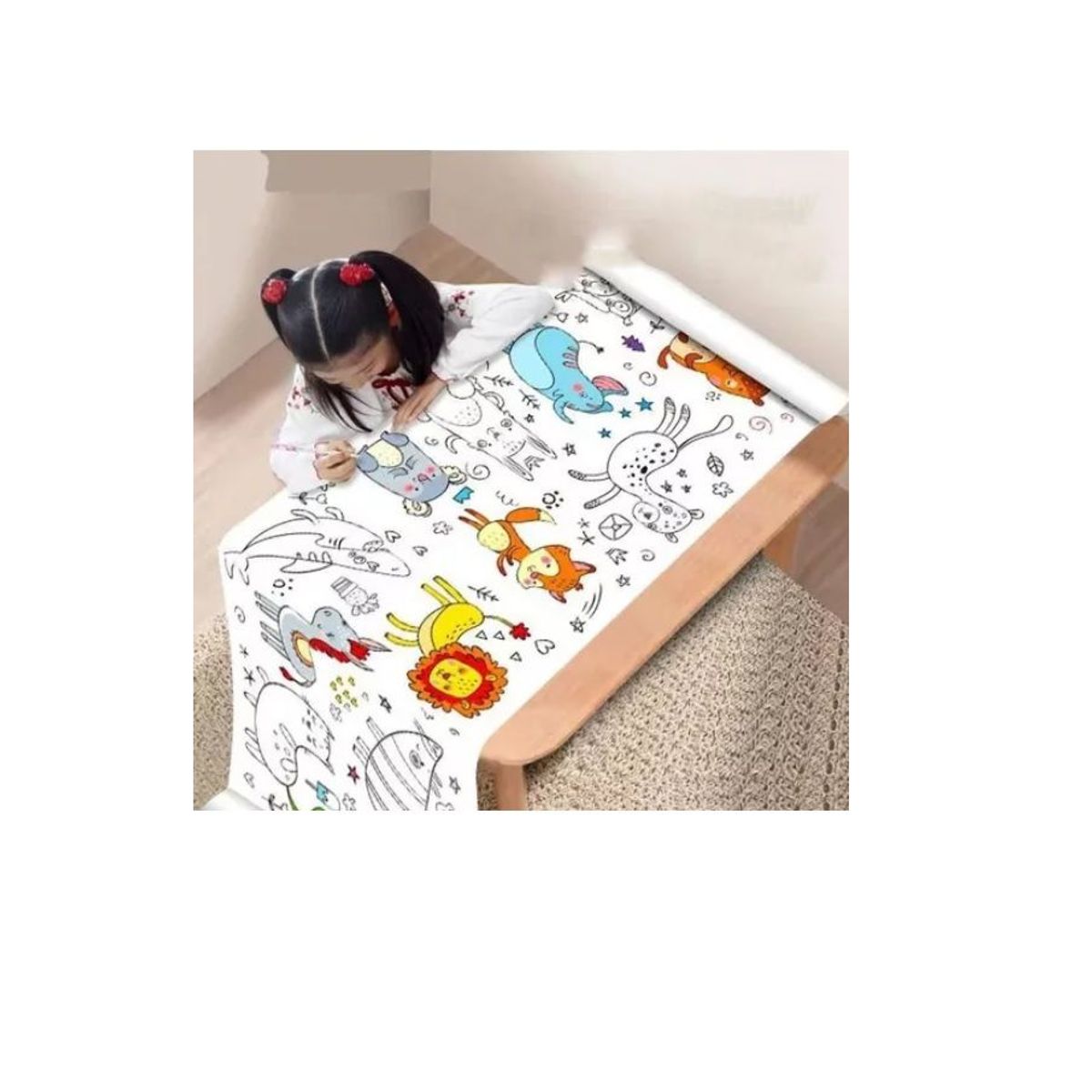 GENERICO - Rollo De Papel Para Colorear De 3 Metros