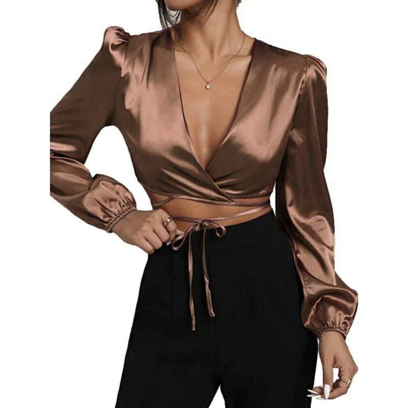 BAPU - Blusa corta manga larga