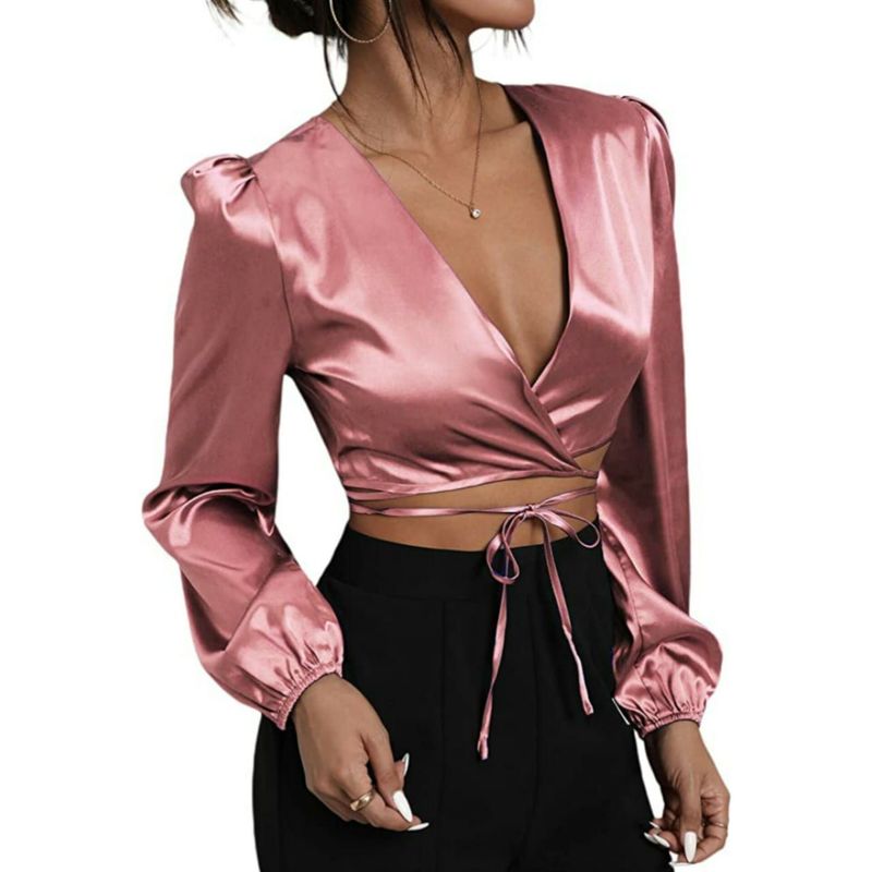BAPU - Blusa corta manga larga
