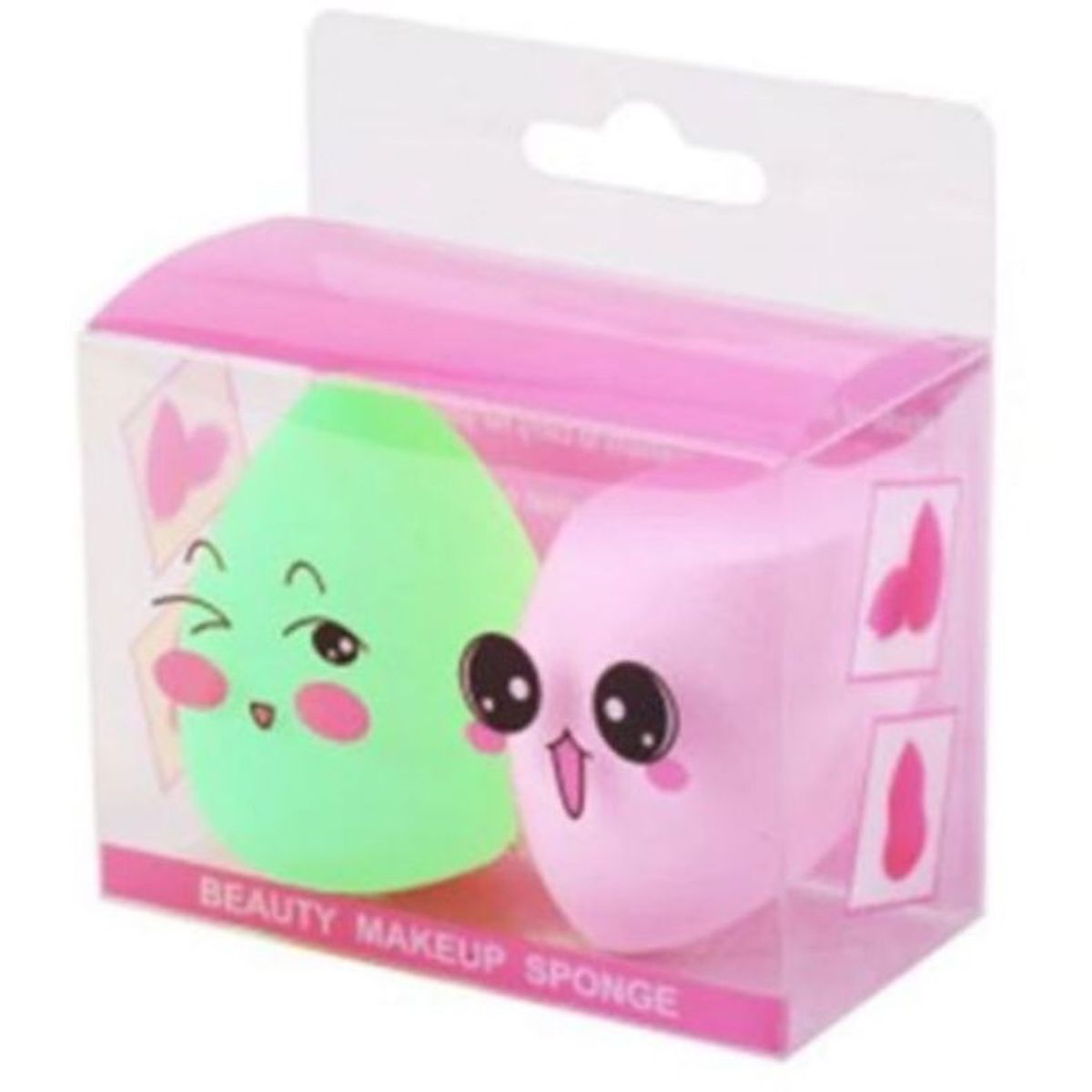 GENERICO - Beauty Blender Puffy Fashion PKB 1-Rosa-Beige