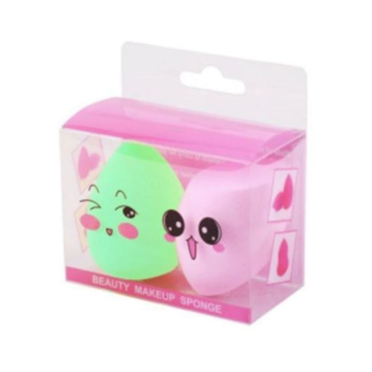 GENERICO - Beauty Blender Puffy Fashion PKB 1-Rosa-Beige