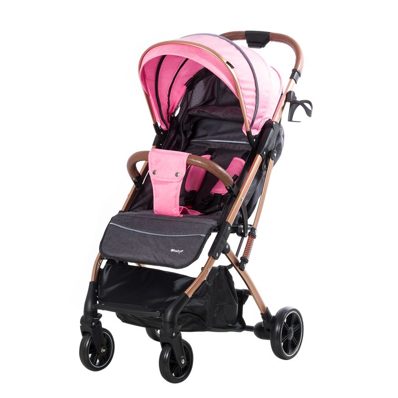 EBABY - Coche maleta SUNNY EB124 ROSADO