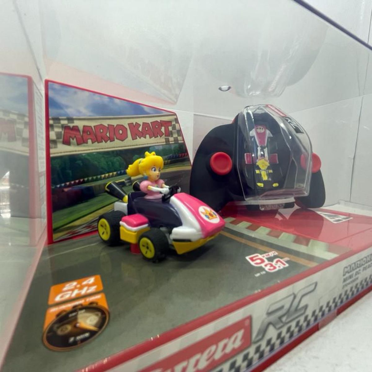 CARRERA - CARRO MARIOKART MINI RADIO CONTROL CARRERA PEACH