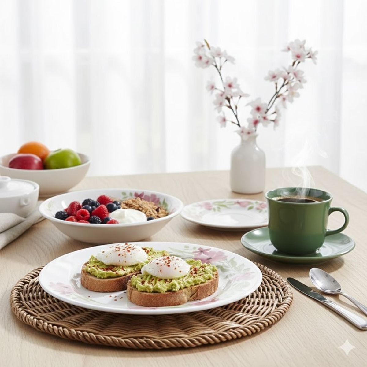 CORONA - Vajilla Corona Danna 4 Puestos 16 Piezas VL193F040116